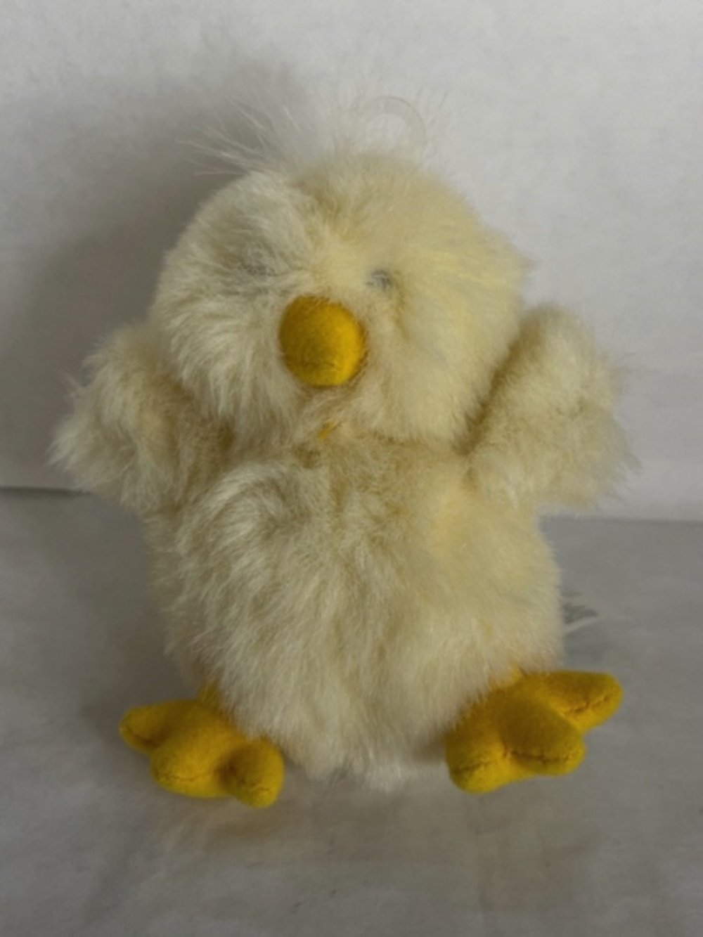 American Greetings Mini Yellow Easter Chick Plush Stuffed Animal Squeeze&Chirps